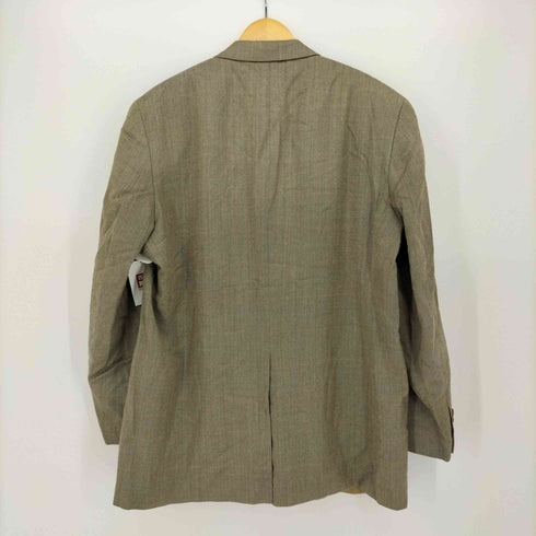 ローレンラルフローレン LAUREN RALPH LAUREN macys mens store 緑タグ 3B シルク混 ヘリンボーン テーラード ジャケット メンズ 46L
