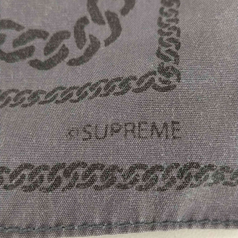 シュプリーム Supreme チェーン柄 総柄 バンダナ メンズ