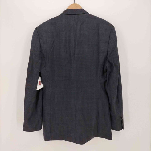 ローレンラルフローレン LAUREN RALPH LAUREN 緑タグ 2B グレンチェック ウール テーラード ジャケット メンズ 46L
