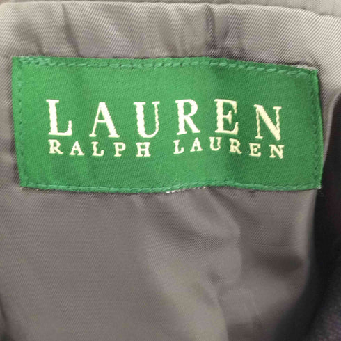 ローレンラルフローレン LAUREN RALPH LAUREN 緑タグ 2B グレンチェック ウール テーラード ジャケット メンズ 46L