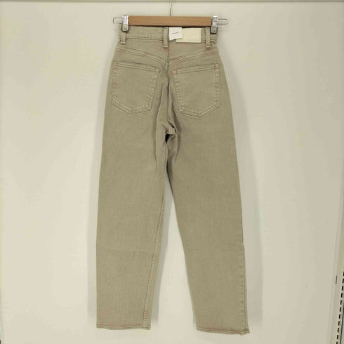 マウジー moussy PLAIN JEANS COLOR STRAIGHT デニムパンツ レディース 23