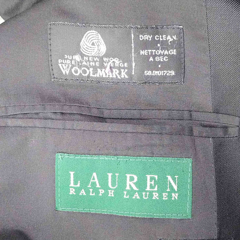 ローレンラルフローレン LAUREN RALPH LAUREN macys mens store 緑タグ 2B ウール テーラード ジャケット メンズ 44R