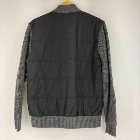 レイクランド Lakeland リブ切替ニット中綿ブルゾン メンズ JPN:M