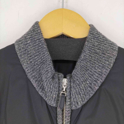 レイクランド Lakeland リブ切替ニット中綿ブルゾン メンズ JPN:M