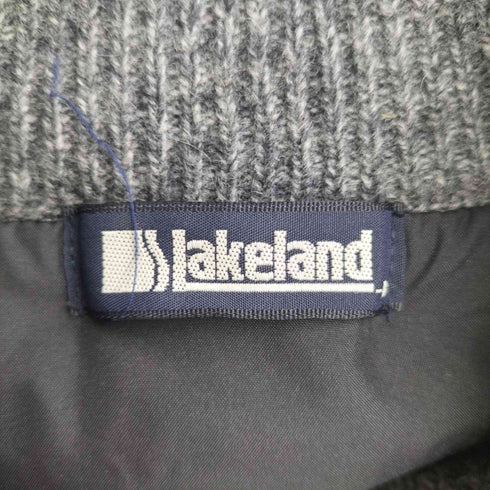 レイクランド Lakeland リブ切替ニット中綿ブルゾン メンズ JPN:M