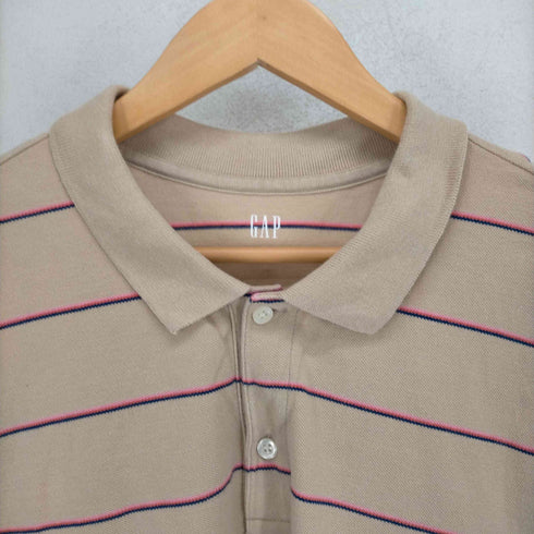 ギャップ Gap ボーダー柄 S/S ポロシャツ メンズ JPN:XL