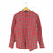 ランズエンド LANDS END NO IRON TWILL ボタンダウンチェックシャツ メンズ import:M