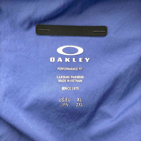 オークリー OAKLEY フルジップシェルジャケット メンズ 2XL