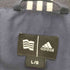 アディダス adidas 裏地メッシュ パフォーマンスロゴ 刺繍 プルオーバー ジャケット メンズ import:L