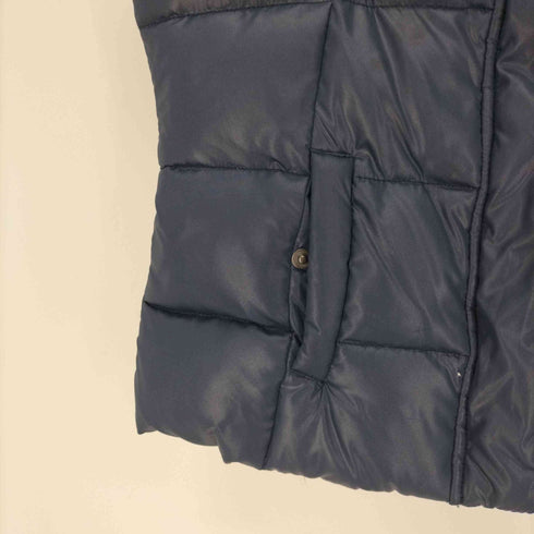 アバクロンビーアンドフィッチ Abercrombie & Fitch ロゴワッペン キルティング ダウンベスト ジャケット レディース import:L