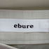 エブール ebure マナードツイルフレアスカート レディース 36
