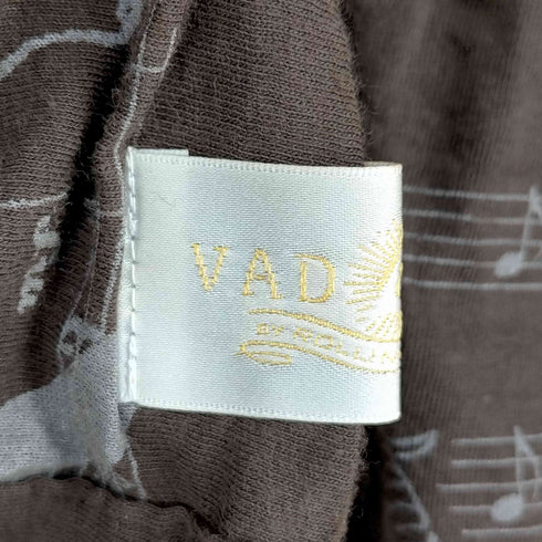 by ROLLINGTHUNDER VAD&MEL 総柄 リバーシブル ジップアップパーカー メンズ