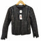 ザディグ エ ヴォルテール ZADIG&VOLTAIRE レース切替ラムレザージャケット レディース 36