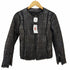 ザディグ エ ヴォルテール ZADIG&VOLTAIRE レース切替ラムレザージャケット レディース 36