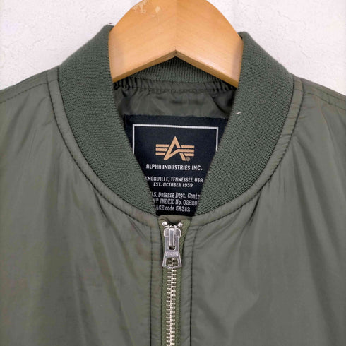 アルファインダストリーズ ALPHA INDUSTRIES MA-1 フライトジャケット メンズ JPN:M
