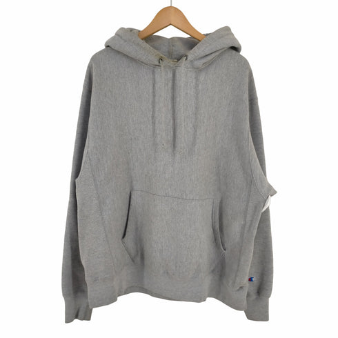 チャンピオン Champion 青タグ復刻 REVERSE WEAVE 無地パーカー メンズ import:L
