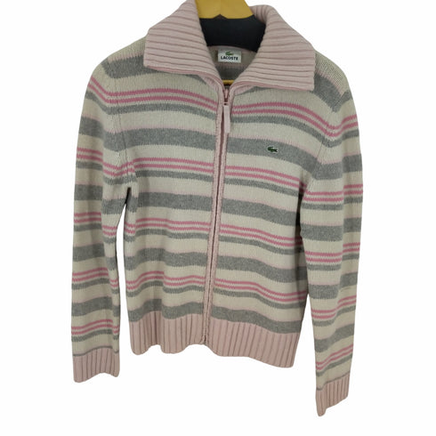ラコステ LACOSTE ドライバーズボーダーニット Y2K レディース EUR:42