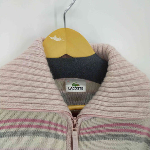 ラコステ LACOSTE ドライバーズボーダーニット Y2K レディース EUR:42