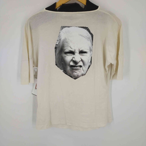ヴィヴィアンウエストウッド Vivienne Westwood フェイスプリントカットソー Tシャツ レディース import:L