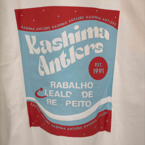 KASHIMA ANTLERS バックプリントTシャツ メンズ JPN:M