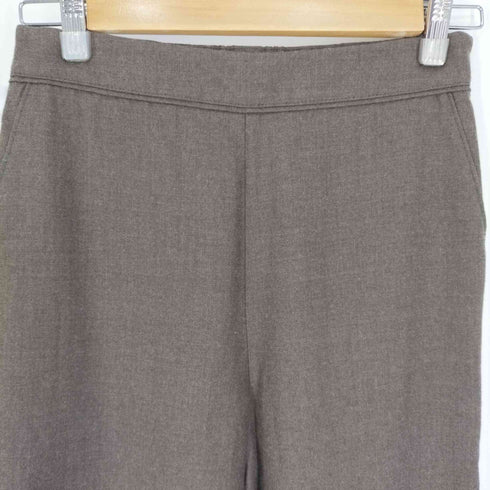 ボールジー BALLSEY ウォッシャブルサキソニー セミワイドパンツ レディース 34