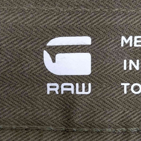 ジースターロー G-STAR RAW FATIGUE PANTS ヘリンボーンツイル ファティーグパンツ メンズ 34