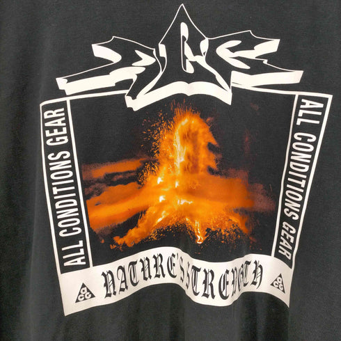 ナイキエーシージー NIKE ACG NRG SS VOLCANO L/S TEE 火山フォト ロングスリーブTシャツ メンズ JPN:XL