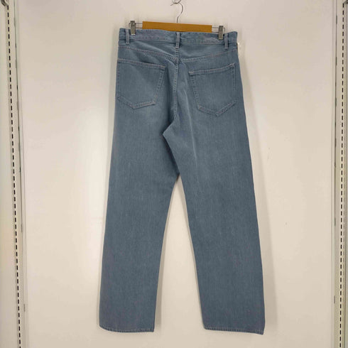 オーラリー AURALEE SELVEDGE FADED LIGHT DENIM WIDE PANTS メンズ JPN:4