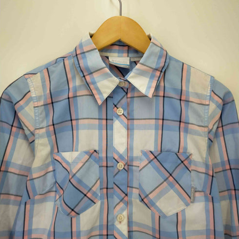 コロンビア Columbia ロングスリーブチェックシャツ レディース import:S