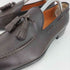 サントーニ santoni レザータッセルローファー メンズ 5 1/2