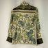 ザラ ZARA 総柄ポリ地 L/S シャツ レディース import:XS