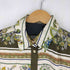ザラ ZARA 総柄ポリ地 L/S シャツ レディース import:XS