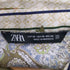 ザラ ZARA 総柄ポリ地 L/S シャツ レディース import:XS
