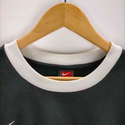 ナイキ NIKE 00s インドネシア製 スウォッシュロゴ刺繍 ゲームシャツ メンズ JPN:L