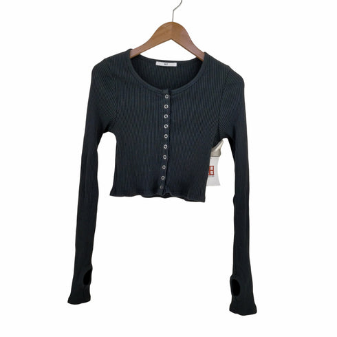 スライ SLY CUT RIB SNAP トップス レディース FREE