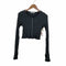 スライ SLY CUT RIB SNAP トップス レディース FREE