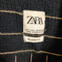 ザラ ZARA コットンストライプオープンカラーシャツ メンズ JPN:L