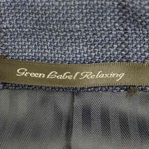 グリーンレーベルリラクシング GREEN LABEL RELAXING チェックテーラードジャケット メンズ JPN:48