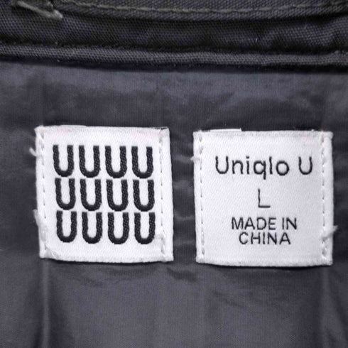 ユニクロユー UNIQLO U ダウンジャケット ダウンコーチジャケット メンズ JPN:L