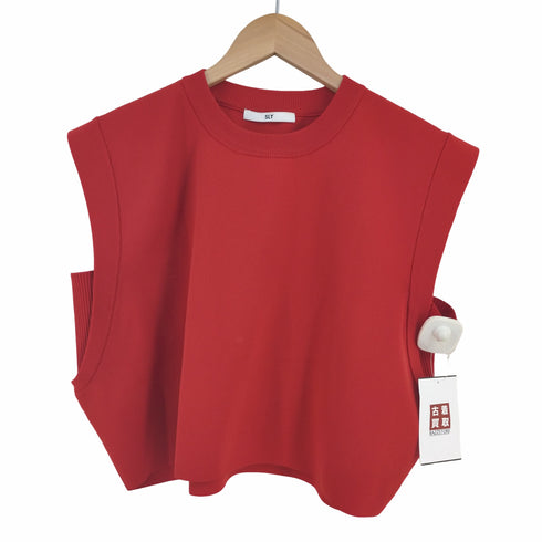 スライ SLY ROLL UP KNIT トップス レディース FREE