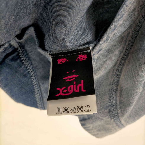エックスガール X-girl デニムタンクトップ レディース JPN:1