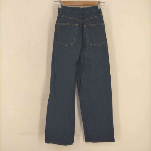 アズールバイマウジー AZUL by moussy HIGH WAIST DENIM WIDE 3/ハイウエストデニムワイド3 レディース JPN:XS