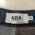 アズールバイマウジー AZUL by moussy HIGH WAIST DENIM WIDE 3/ハイウエストデニムワイド3 レディース JPN:XS