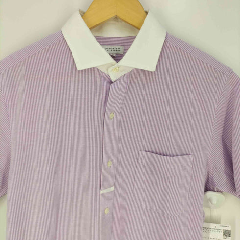 マッキントッシュフィロソフィー MACKINTOSH PHILOSOPHY クレリック ストライプシャツ メンズ 40
