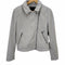 バナナリパブリック BANANA REPUBLIC VEGAN SUEDE MOTO JACKET ヴィーガンスエードモトジャケット レディース import:L