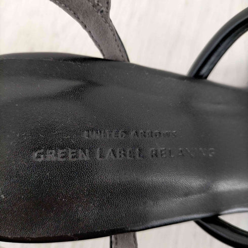 ユナイテッドアローズグリーンレーベルリラクシング UNITED ARROWS green label relaxing ラウンド ストラップサンダル レディース JPN:S