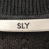 スライ SLY FRONT FRILL KNIT トップス レディース FREE