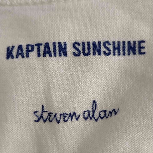 キャプテンサンシャイン KAPTAIN SUNSHINE 22SS S/S HENLEY NECK TEE メンズ FR:40