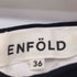 エンフォルド ENFOLD ベルトレスワイドテーパードパンツ レディース JPN:36