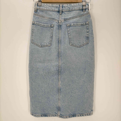ザラ ZARA フロントスリットデニムスカート レディース JPN:XS